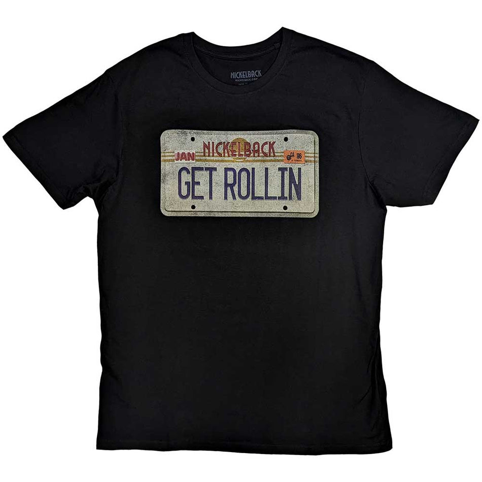 Nickelback License Plate Black