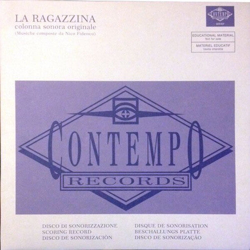 NICO FIDENCO LA RAGAZZINA (Original Soundtrack) - Record Album - Vinyl LP