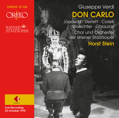 Nicolai Ghiaurov Verdi: Don Carlo - Live Recording from 1970 - 3-Disc CD Album