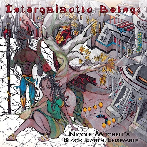 NICOLE MITCHELL'S BLACK EARTH ENSEMBLE Intergalactic Beings - Double Record Album - Vinyl LP