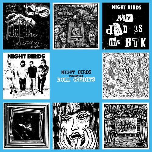 Night Birds Roll Credit - Record Album - Vinyl LP
