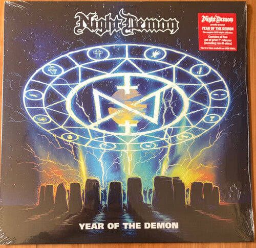 Night Demon Year Of The Demon - Record Album - Vinyl LP