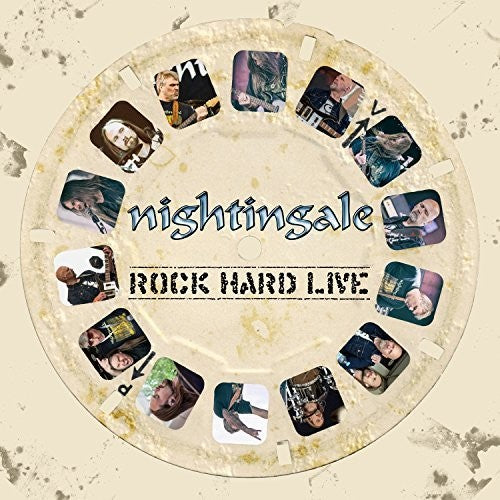 Nightingale Rock Hard Live - Record Album - Vinyl LP