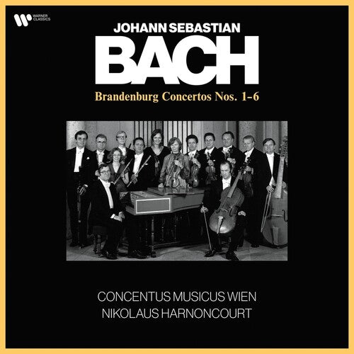 Nikolaus Harnoncourt Bach: The Brandenburg Concertos - Double Record Album - Vinyl LP