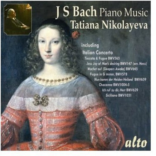 Nikolayeva Tatiana Nikolayeva Plays Bach Piano Music - CD Album