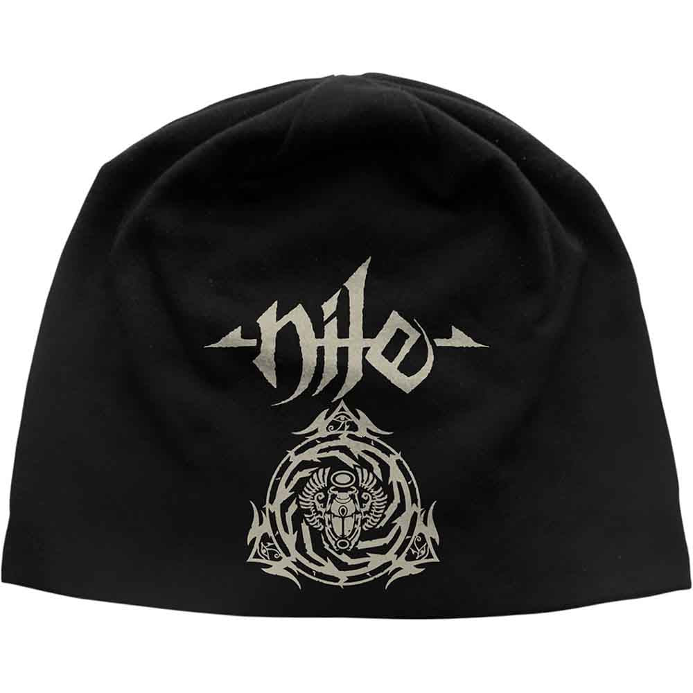 Nile Scarab Logo Black