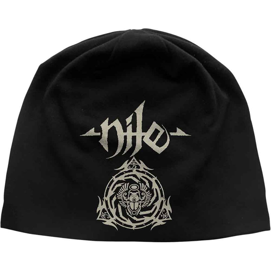 Nile Scarab Logo Black