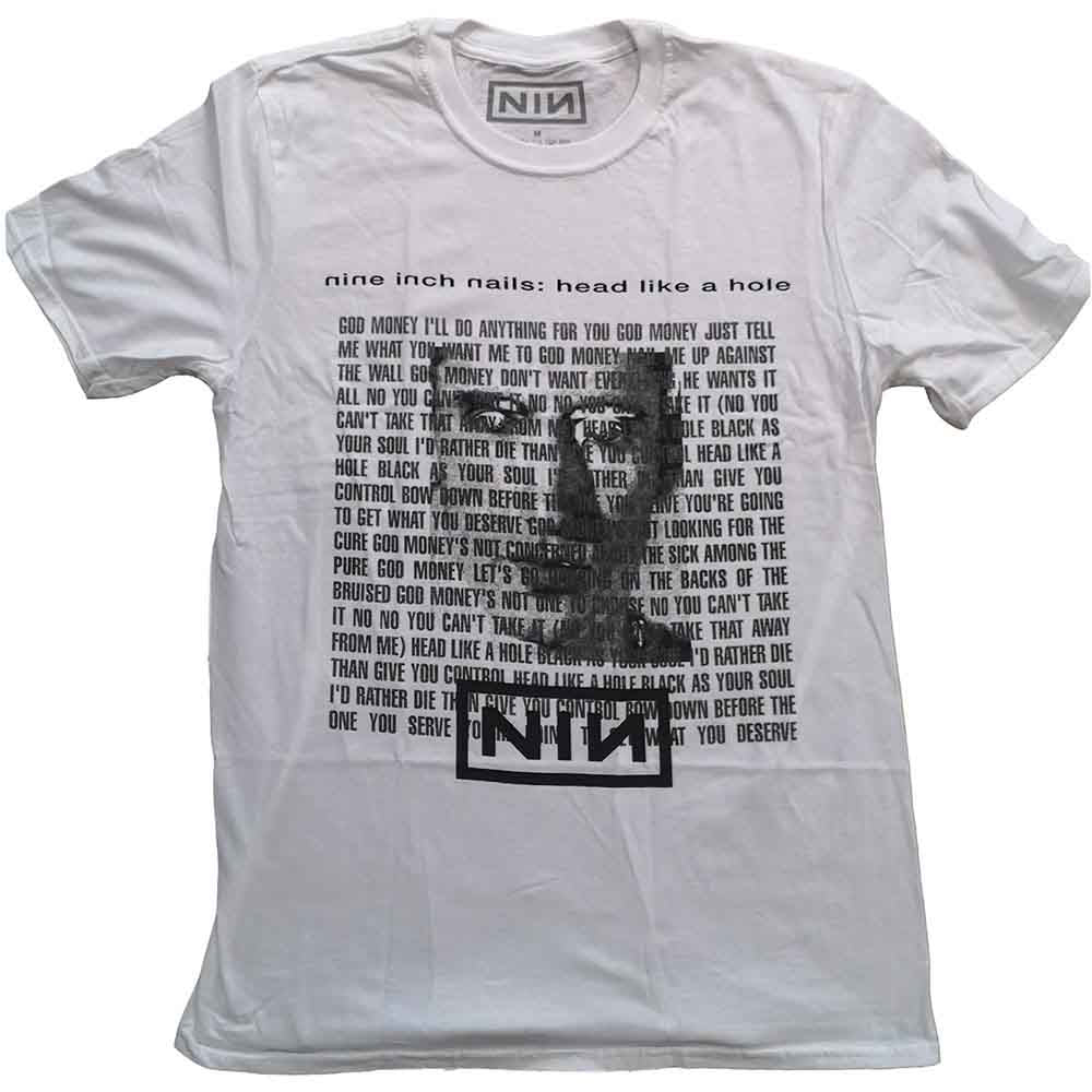 Nine Inch Nails Head Like A Hole White