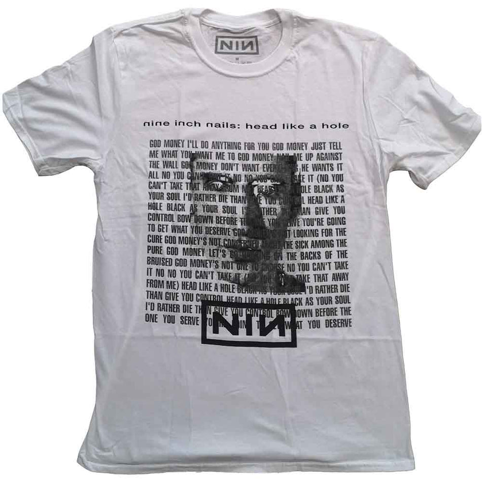 Nine Inch Nails Head Like A Hole White