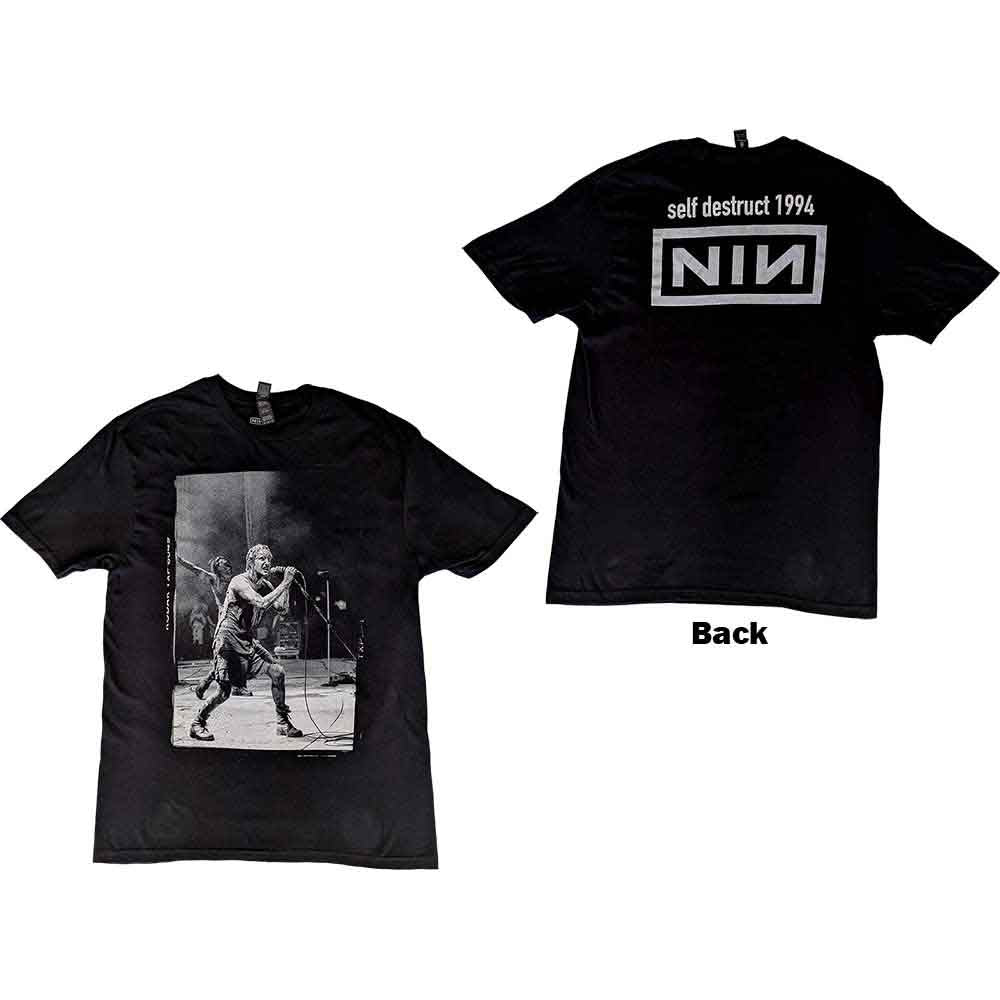 Nine Inch Nails Self Destruct '94 Black