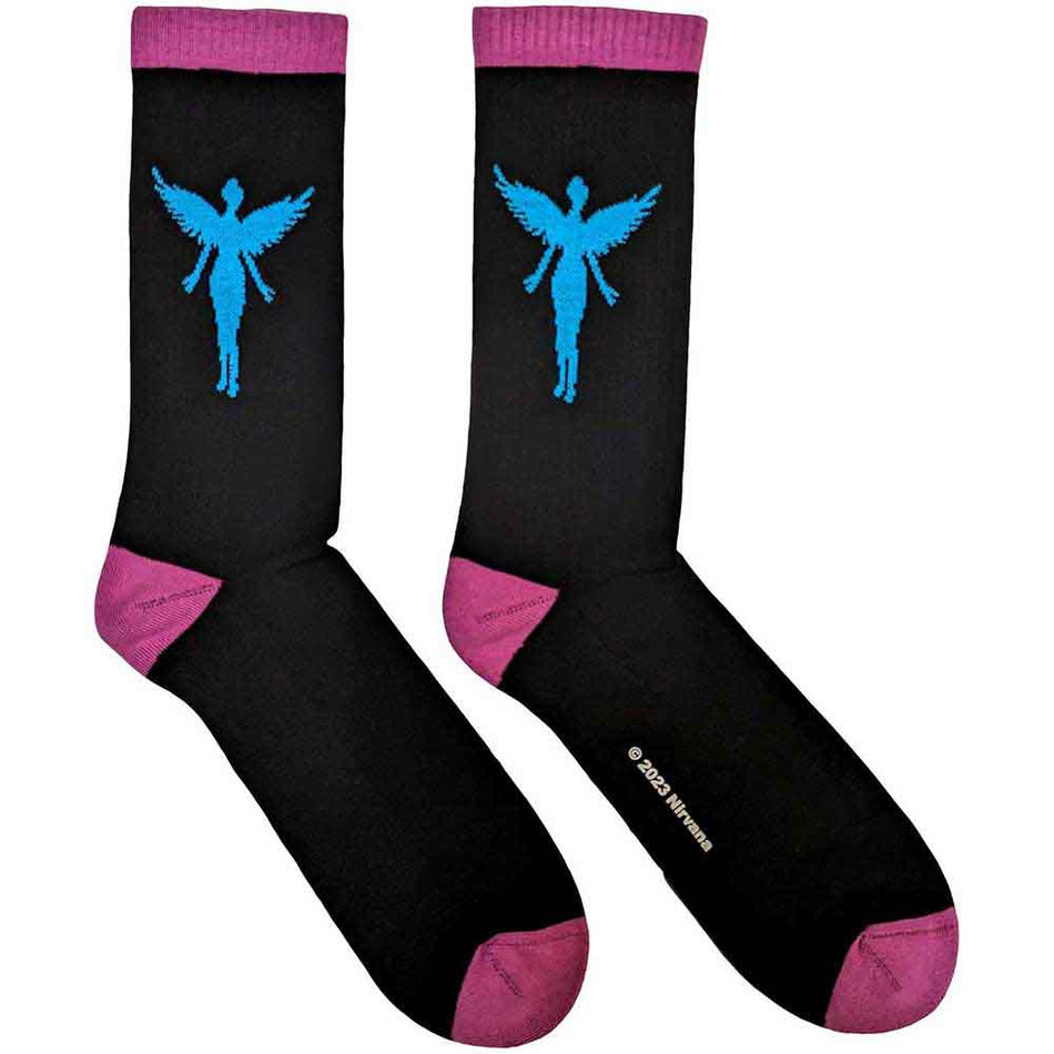Nirvana In Utero Blue Angel Black