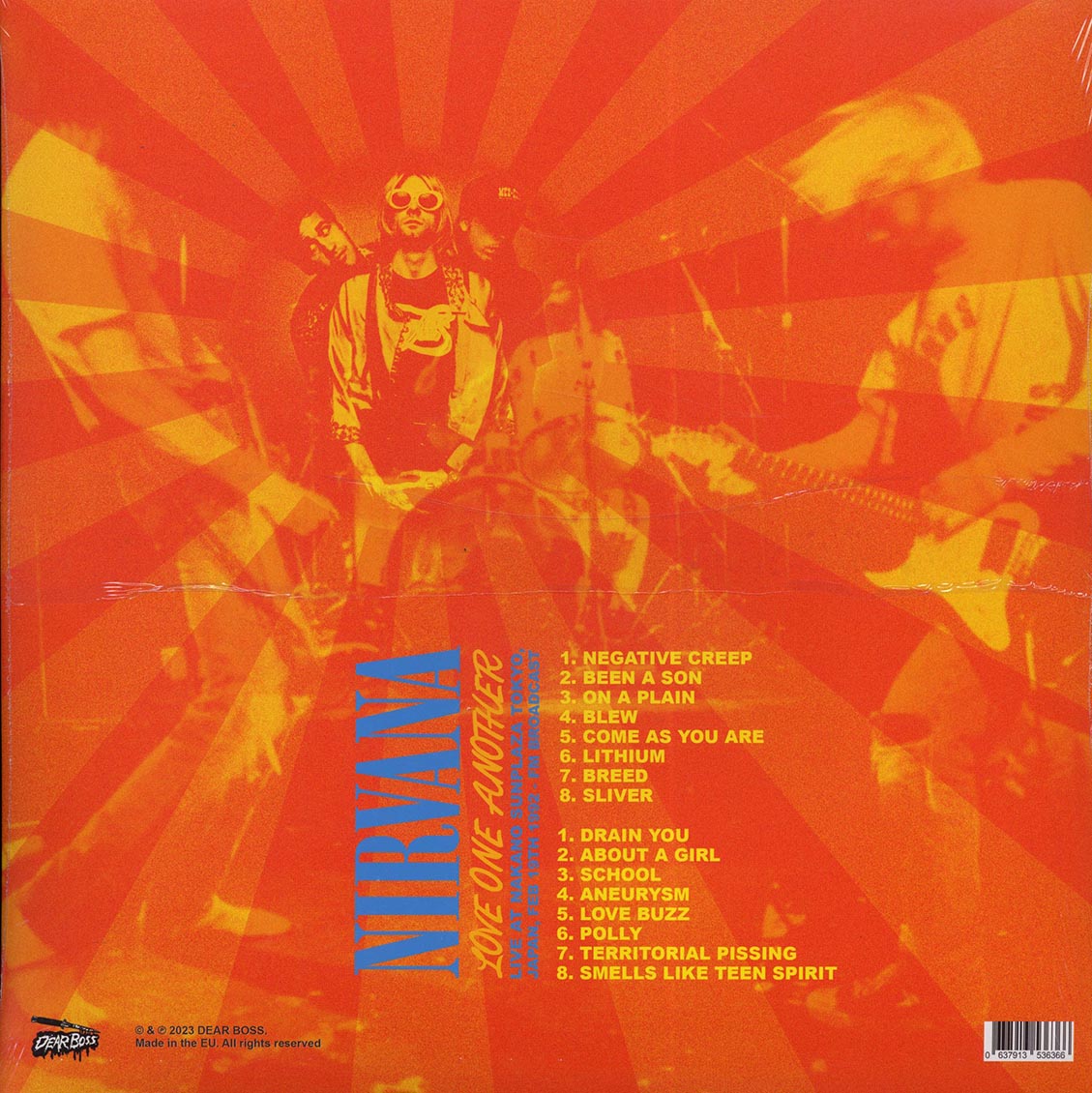 Nirvana Love One Another: Live At Nakano Sunplaza Tokyo. Japan. Feb 19th, 1992 [Import]
