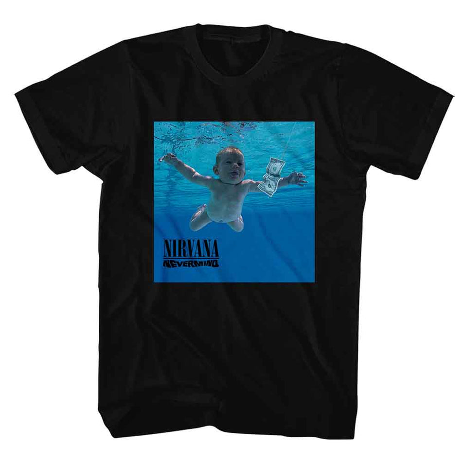 Nirvana Nevermind Album Black