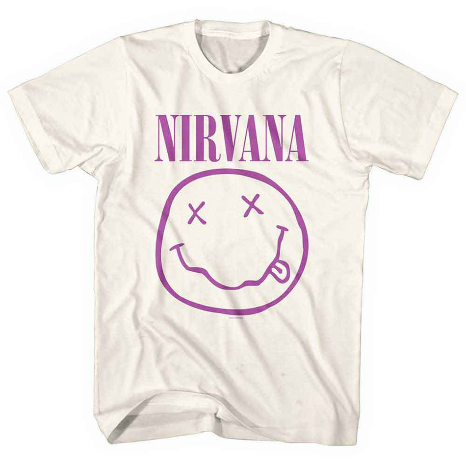 Nirvana Purple Happy Face Neutral