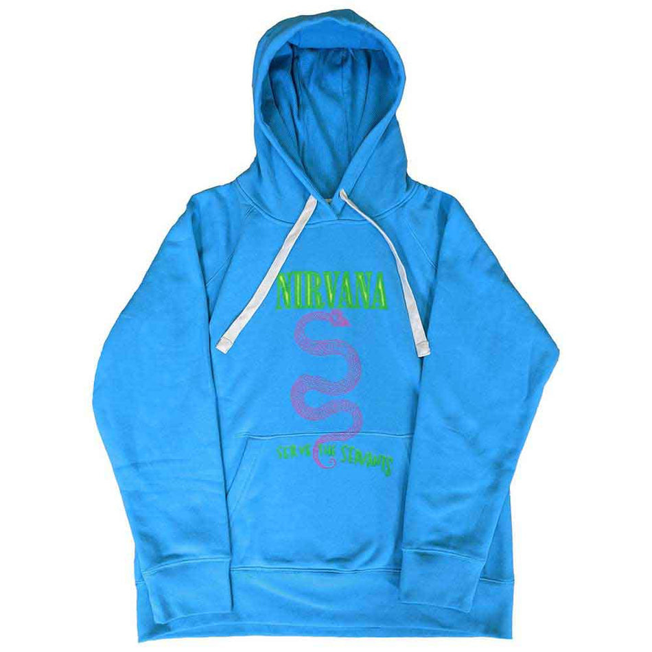 Nirvana Serve The Servants Neon Blue