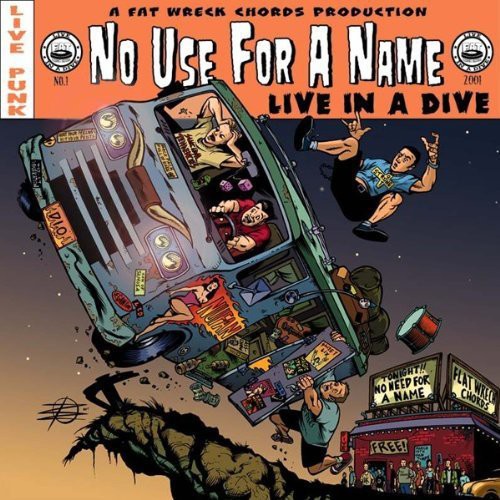 NO USE FOR A NAME Live In A Dive - Record Album - Vinyl LP
