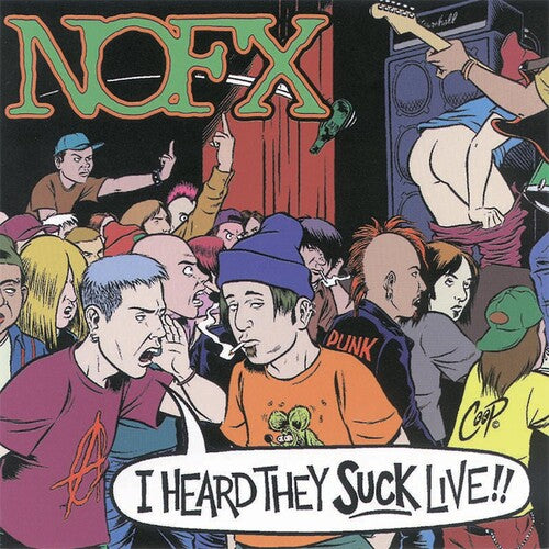 NOFX I Heard They Suck Live - Record Album - Vinyl LP