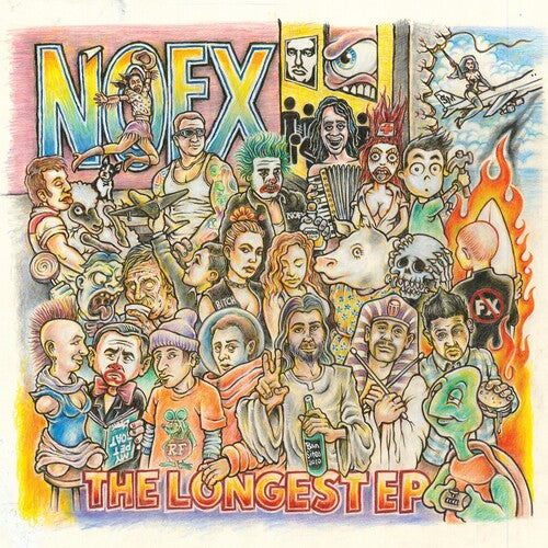NOFX Longest EP - Double Record Album - Vinyl LP