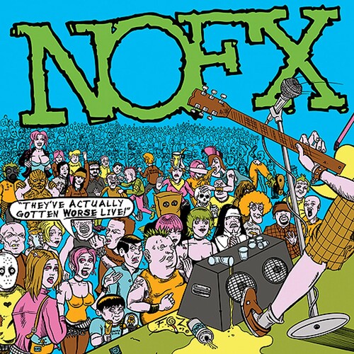 NOFX They've Actually Gotten Worse Live - Triple Record Album - Vinyl LP