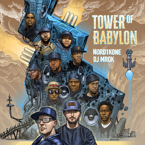Nord1Kone & DJ Mrok Tower Of Babylon - Record Album - Vinyl LP