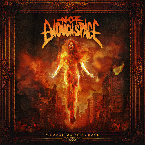 Not Enough Space Weaponize Your Rage - Electric Blue - Record Album - Vinyl LP