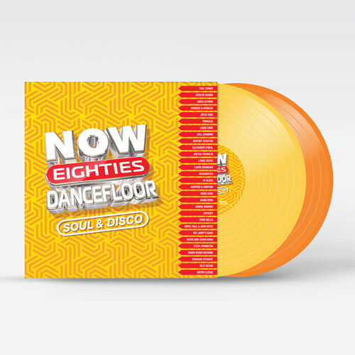 Now That's What I Call 80s Dancefloor Soul & Disco Now That's What I Call 80s Dancefloor: Soul & Disco / Various - Yellow & Orange Colored Vinyl - Double Record Album - Vinyl LP