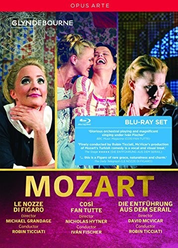 Nozze Di Figaro / Cosi Fan Tutte Nozze Di Figaro / Cosi Fan Tutte - 3-Disc Blu-Ray Set