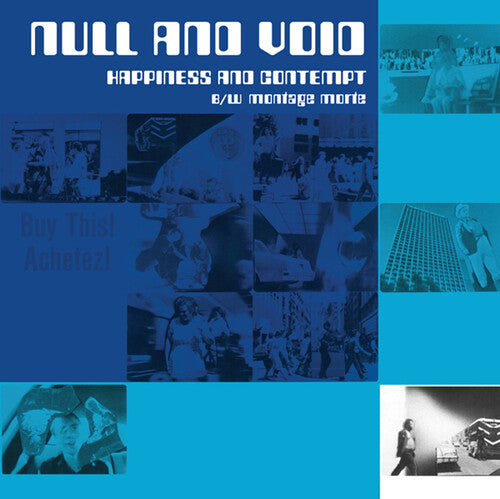 Null & Void Happiness & Contempt - Record Album - Vinyl LP