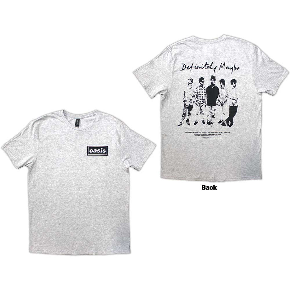 Oasis Definitely Maybe Promo Grey