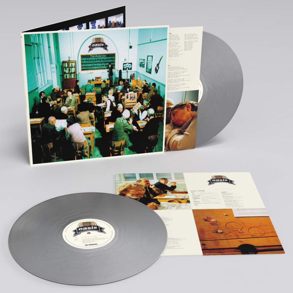 Oasis The Masterplan (25th Anniversary Edition, Remastered) (Silver Colored Vinyl) (2 Lp's)
