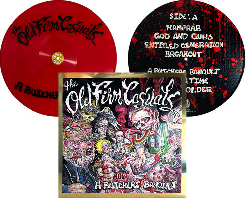 Old Firm Casuals Butcher's Banquet - Record Album - Vinyl LP