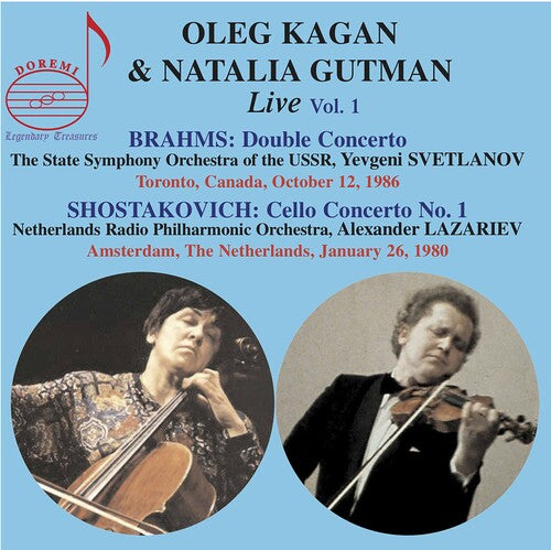 Oleg Kagan Natalia Gutman Svetlanov Lazariev S Oleg Kagan & Natalia Gutma 1 - CD Album