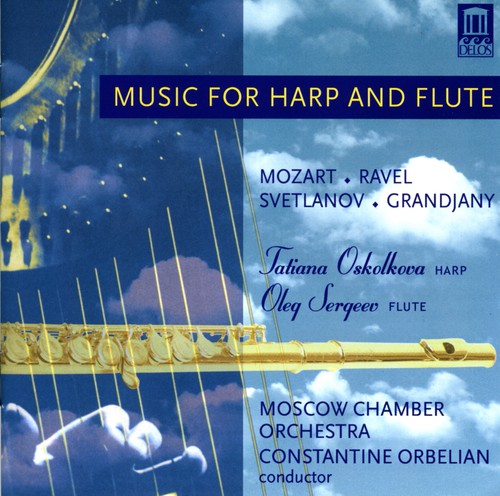 Oleg Sergeev Music for Harp & Flute - CD Album