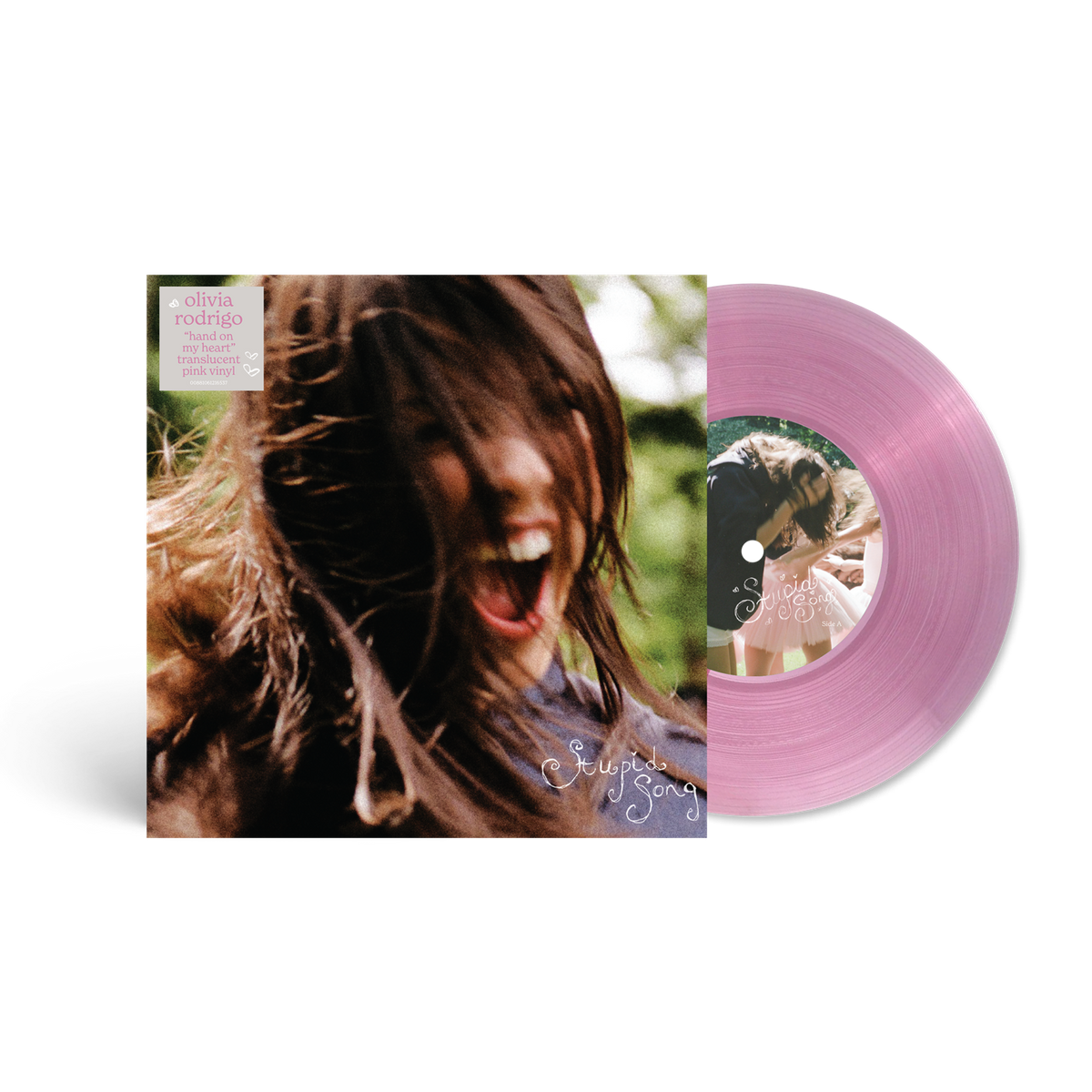 Olivia Rodrigo Stupid Song [Translucent Pink 7" Single]