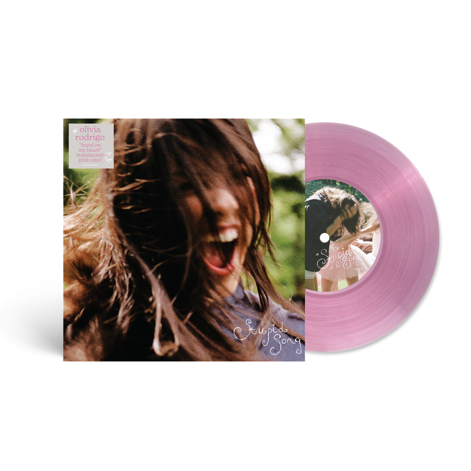 Olivia Rodrigo Stupid Song [Translucent Pink 7" Single]