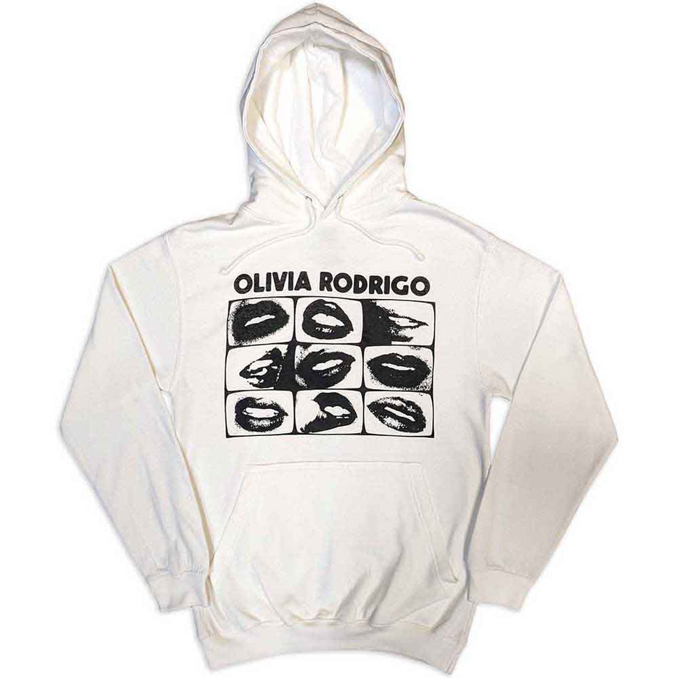 Olivia Rodrigo Threshold Lips Grid White