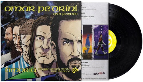 Omar Pedrini Viaggio Senza Vento - Live - Record Album - Vinyl LP