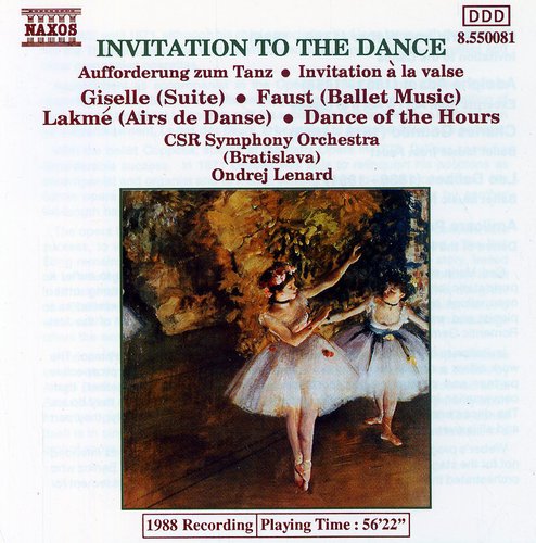 Ondrej Lenard Invitation to the Dance - CD Album