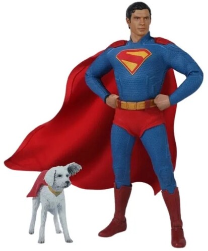 One 12 Collective Superman Movie 6in Action Figure Superman (2025) - One:12 Collective - Superman & Krypto Action Figure Set - Action Figure