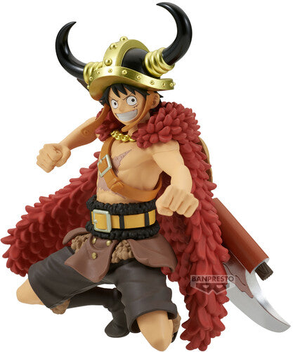 One Piece Battle Record Coll Luffy IV Statue Banpresto - One Piece - Battle Record - Monkey.D.Luffy IV Statue - Collectibles