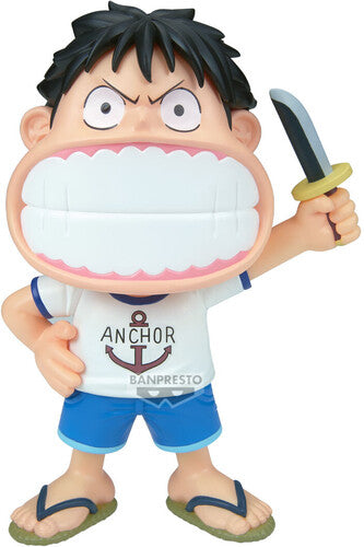 One Piece Big Sofvimates Monkey D Luffy Figure Banpresto - One Piece - Big Sofvimates - Monkey D. Luffy Figure - Figure