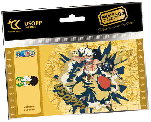 One Piece - Golden Ticket - Usopp X5 One Piece - Cartoon Kingdom - Golden Ticket #4 Usopp - CD Album