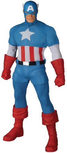 One:12 Collective Captain America - Silver Age Ed. Marvel - One:12 Collective - Captain America: Silver Age Edition Action Figure - CD Album