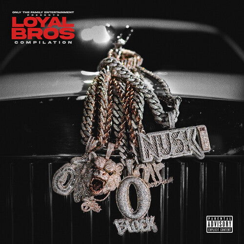 Only the Family Only The Family - Lil Durk Presents: Loyal Bros (Black Vinyl with Red) - Double Record Album - Vinyl LP