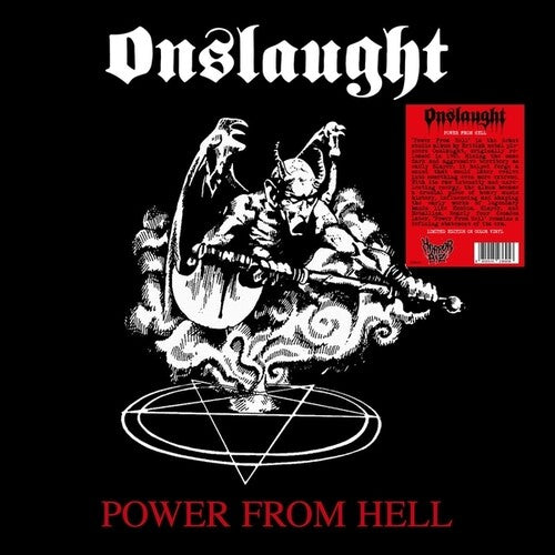 Onslaught Power From Hell - Record Album - Vinyl LP