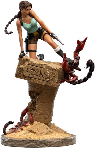 Open Edition Polystone WETA Workshop Polystone - Tomb Raider - Lara Croft: The Ruins of Revelation Minature Statue - Collectibles