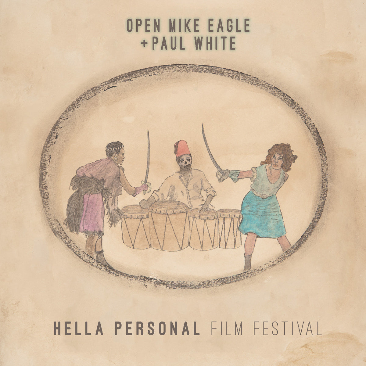 Open Mike Eagle & Paul White Hella Personal Film Festival (Baby Blue Vinyl)