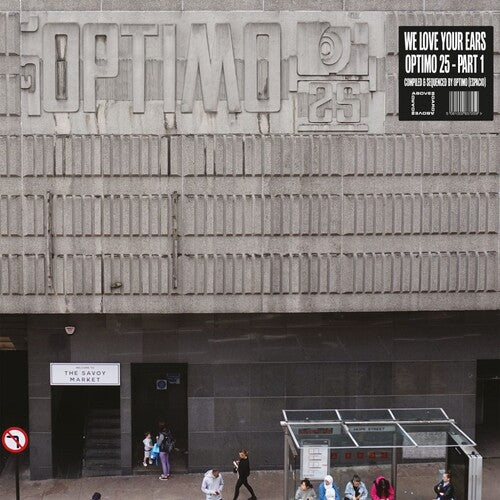 OPTIMO We Love Your Ears - Optimo 25 (Part 1) - Double Record Album - Vinyl LP