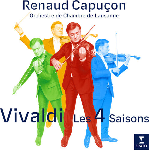 Orchestre de Chambre de Lausanne Vivaldi: Four Seasons, Chevalier de Saint-Georges: Violin Concertos - Record Album - Vinyl LP