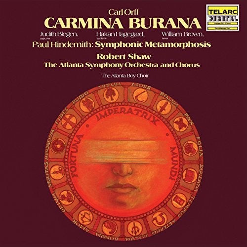 Orff / Shaw, Robert / Atlanta Symphony Orchestra Carmina Burana - Double Record Album - Vinyl LP